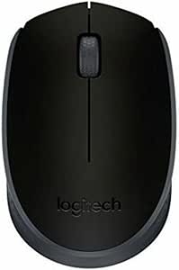 Logitech M171 Ratón inalámbrico para PC, Mac, portátil, 2,4 GHz con minireceptor USB, Seguimiento óptico, duración batería 12 Meses, ambidiestro - Negro