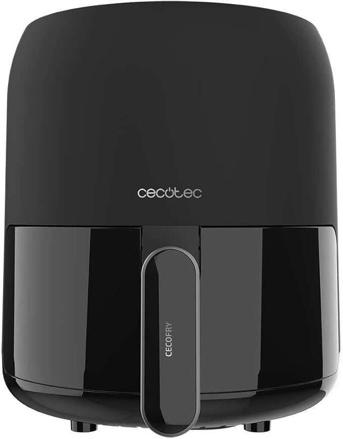 Cecotec Freidora de Aire sin Aceite de 3 L Cecofry Fantastik 3000 Air Fryer 1000 W, Digital, Tecnología PerfectCook, Diseño Moderno y Compacto, 9 Modos, 80-200grados C, 0-60 Minutos