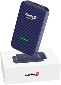 Thumbnail for Carlinkit 4.0 CarPlay inalÃ¡mbrico/Adaptador automÃ¡tico Android inalÃ¡mbrico para automÃ³vil CarPlay con Cable de fÃ¡brica, Nueva actualizaciÃ³n, Compatible con Audi/Mercedes/VW/KIA/Hyundai...