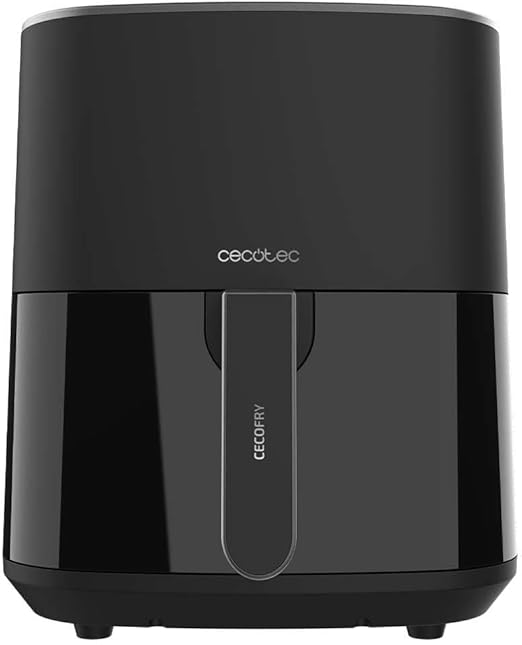Cecotec Freidora de Aire sin Aceite de 5'5L Cecofry Fantastik 5500. 1500W, Tecnología PerfectCook, 9 Modos, Táctil, Regulable 80-200ºC, Temporizador hasta 60 min, Protección Sobrecalentamiento