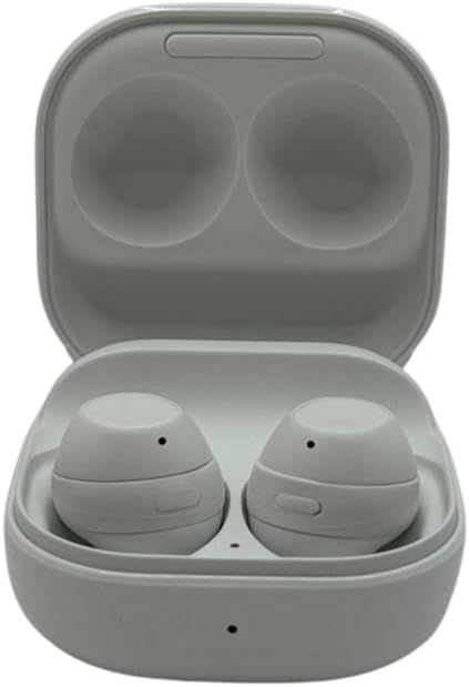 Samsung Galaxy Buds FE + Cargador - Auriculares Inalámbricos, Cancelación de Ruido Activa, Ajuste Cómodo, 3 Micrófonos, Control Táctil, Bajos Graves, Blanco (Versión Española)