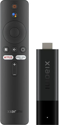 Xiaomi Smart TV Stick 4K - Dispositivo de Streaming con resolución 4K (3840 x 2160), tecnología Android TV 11, Dolby Atmos, Dolby Vision, Bluetooth 5.0, Mando a Distancia, Negro (Versión ES)