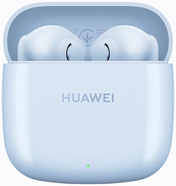 HUAWEI FreeBuds SE 2 - Auriculares 40 Horas de Batería, Compactos y Cómodos, Protección IP54 contra el Polvo y Las Salpicaduras, Bluetooth 5.3, Sonido Estable, iOS y Android, Isle Blue
