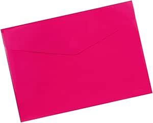 Carpeta tipo sobre (cierre velcro) rosa FACTIS®