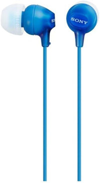 Sony Auriculares intrauditivos originales, azules (sin micrófono)