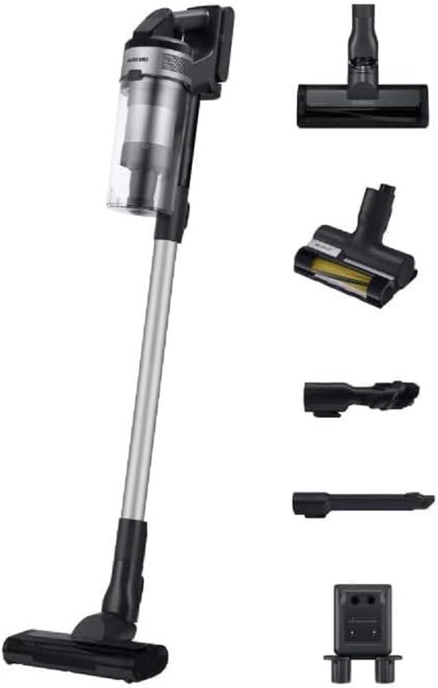 SAMSUNG Escoba eléctrica VS15A60AGR5/WA Jet 65 Pet, Potencia 150 W, aspiradora inalámbrica, hasta 40 min de autonomía