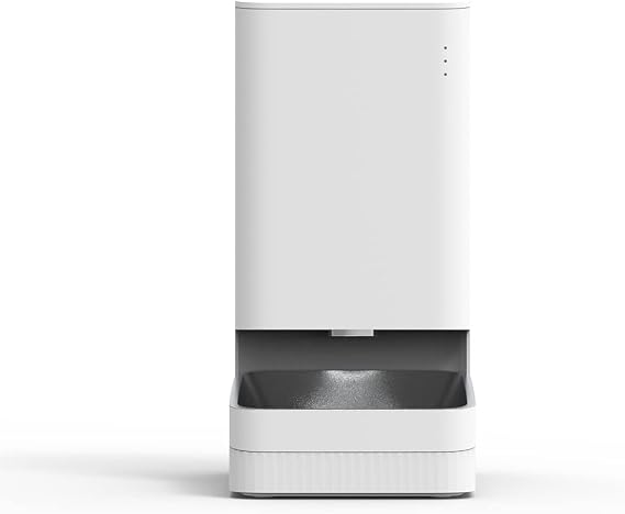 Xiaomi Smart Pet Food Feeder - Comedero automático para Perros y Gatos de pequeño y Mediano tamaño, dosificación automática con temporización, 1.8 Kg de alimento, hasta 20 días, App Xiaomi Home