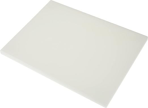 Metaltex - Tabla Profesional de Cocina Corte, Polietileno, color Blanco, 38 x 28 x 1,5 cm