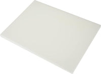 Metaltex - Tabla Profesional de Cocina Corte, Polietileno, color Blanco, 38 x 28 x 1,5 cm