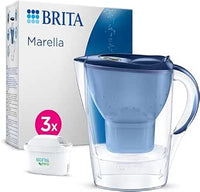 BRITA Jarra filtradora de agua MAXTRA Marella, 3x filtro Pure Performance
