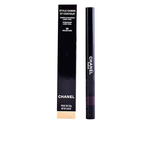Chanel Stylo Ombre Et Contour #08-Rouge Noir 0,8 Gr - 3 Mililitros