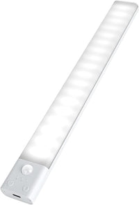 Thumbnail for AiQInu Luz con sensor de movimiento para armario, luces de cocina, lámpara nocturna inalámbrica, LED magnético USB recargable, 4 modos, 3 niveles de luminosidad, vanyo-LED-JXDFR-GM01