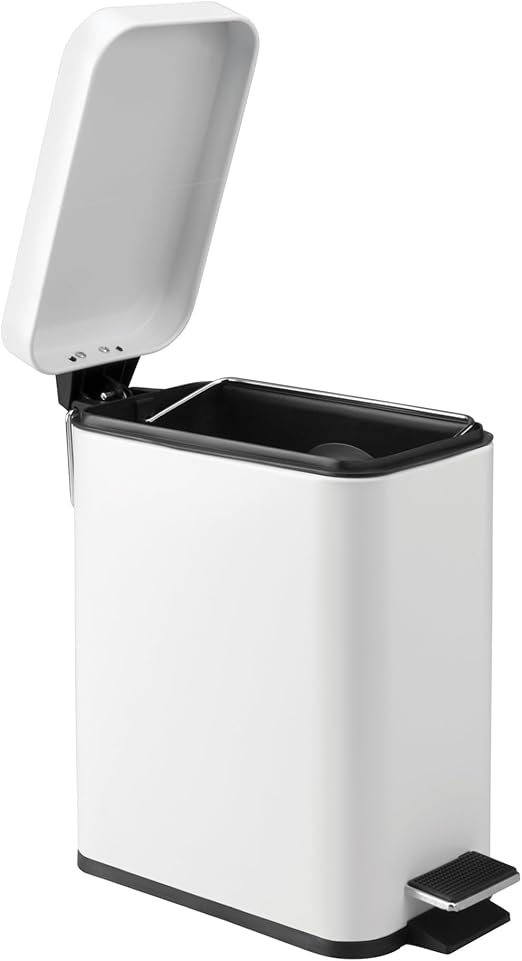 iDesign Kent Dispensador de papel tisú y pañuelos desechables, elegante caja para toallitas húmedas en plástico adecuada para toda la casa, bronce