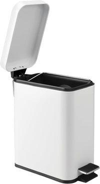 iDesign Kent Dispensador de papel tisú y pañuelos desechables, elegante caja para toallitas húmedas en plástico adecuada para toda la casa, bronce