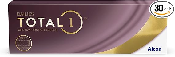 Dailies Total 1 Lentes de contacto de reemplazo diario, Pack de 30 , R 8.5 mm, D 14.1 mm, -11.5 Diopt