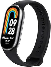 Mi Smart Band 8 - Pulsera de Actividad, Pantalla AMOLED, Monitorización de Frecuencia Cardíaca, 190 MAh, 150+ Modos Deportivos, hasta 16 Días de Autonomía, Negro