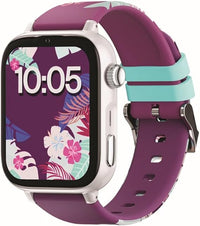 SaveFamily SaveWatch Plus 2 | Reloj Inteligente Niño con Localizador GPS, Llamada, Vídeo, Whatsapp, Spotify, App Store | SIM Incluida - Esfera Blanca y Correa de Silicona Maui