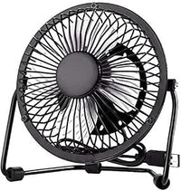 Ventilador de Mesa USB - Mini Ventilador silencioso y Regulable - Ventilador portátil para el Calor en la Oficina o en casa.