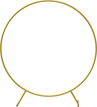 PILIN Kit de Arco de Globo de Metal Oro Redondo 1.8M para Decoración de Boda y Cumpleaños