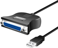 Thumbnail for LogiLink USB 2.0 Parallel D-SUB Adapter schwarz
