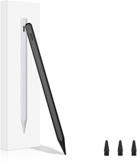 Lápiz para HP, Lápiz Stylus HP Envy x360, HP Spectre x360, HP Pavilion x360 y Microsoft Surface Pro 11 X/9/8/7/6/5/4/3, Surface Go/Book/Laptop/Studio/Duo 1/2/3/4, 2500 Horas de duración de la batería