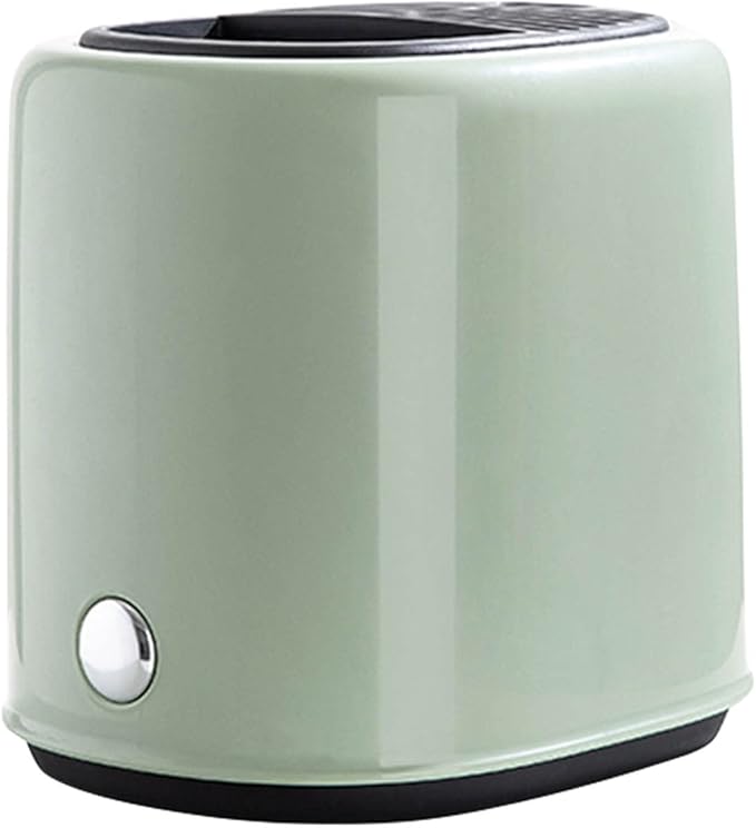 Soporte para Cuchillos de Cocina 2 en 1 para Encimera, Organizador de Utensilios, Bloque de Cuchillos, Soporte para Utensilios, Ahorro de Espacio Retro, Gran Capacidad para Cocina (Verde)