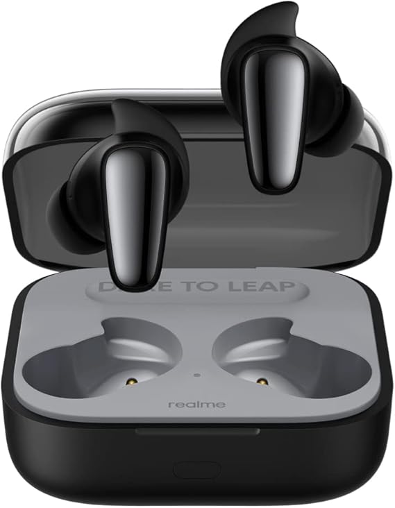 realme Buds Air 3S Auriculares Inalambricos con Microfono, Auriculares Cancelacion Ruido Activa, Resistencia al Agua IPX5, Bluetooth 5.3 Bateria Larga, Auriculares Inalambricos para Correr, Blancos