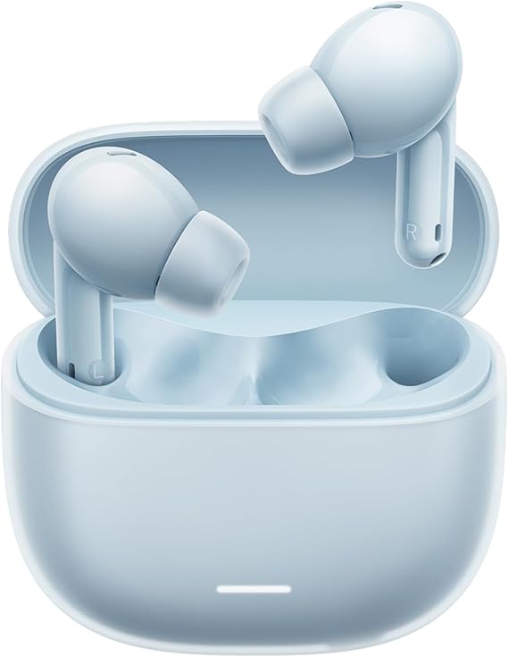 XIAOMI Redmi Buds 6 Lite - Auriculares inalámbricos, cancelación de Ruido, Ligeros, hasta 36 Horas de autonomía, Bluetooth 5.3, Azul (Versión ES)