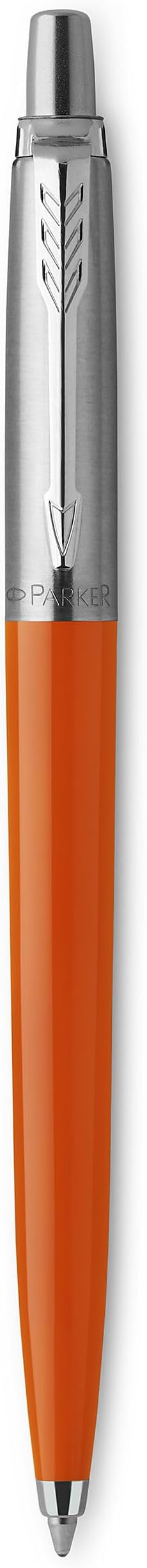 Parker Jotter Originals Colección de bolígrafos, acabado clásico naranja, punta mediana, tinta azul, una unidad
