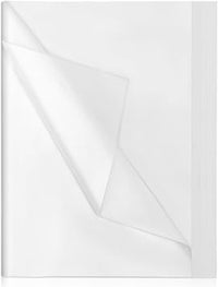 Thumbnail for 100 Hojas de Papel de Seda Blanco, 50 x 70 cm Papel Seda Blanco Papel Seda para Envolver, Bricolaje, Decoración, Bodas, Cumpleaños, Navidad