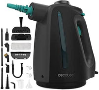 Cecotec Vaporeta Limpieza Hogar, Limpiadora de Vapor Tapicería Hydrosteam 1300 Rapid Max. 1350W, Calentamiento Rápido, Depósito 550ml, 16 Accesorios, 3 Bares Presión, Caudal 32g/min, Bloqueo Vapor
