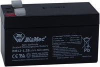 Thumbnail for Diamec Batería Plomo AGM 12v 1.2Ah F1