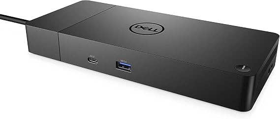 Dell Dock WD19S 130W (Reacondicionado) - Negro - USB 3.2 Gen 2 Type-C - Compatible con Portátiles USB-C (diferentes marcas)