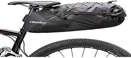 COLUMBUS - Bolsa Sillín Bicicleta 20x20x47 cm 18 l Negro