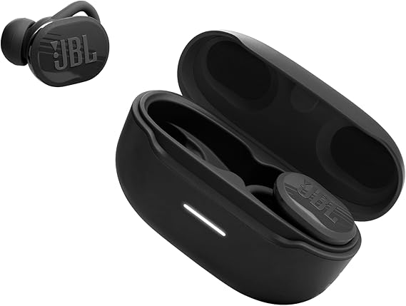 JBL Endurance Race 2, Earbuds True Wireless Bluetooth, 48 hrs de batería, Resistencia al Agua y al Polvo IP68, cancelación de Ruido, Sonido Pure Bass, Smart Ambient, Modos Deportivos, Negro
