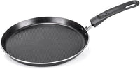 Moneta Gea - Sartén para crepes, 25 cm, aluminio 100% reciclado, para cada placa de cocción incluida la inducción. Fabricado en Italia