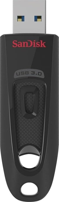 SanDisk Ultra Pendrive 128 GB Memoria Flash USB 3.0 (Velocidadhasta 130 MB/s, SecureAccess Software, Protección de contraseñas) Negro