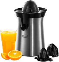 Russell Hobbs 22760-56 Exprimidor de Zumo Eléctrico, Color Acero Inoxidable/Gris