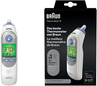 Thumbnail for Braun ThermoScan 7 Termómetro de oído , Tecnología Age Precision , Pantalla digital codificada por colores , Apto para bebés y niños pequeños , La marca #1 entre los médicos(1)