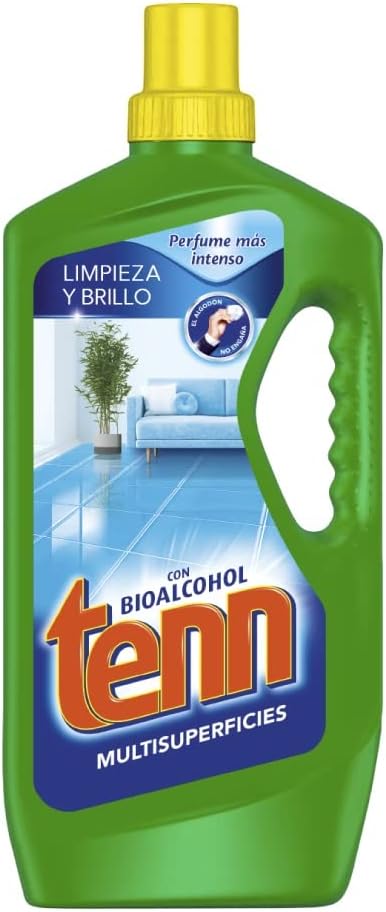 Tenn Multiusos Professional - Limpiador líquido con bioalcohol para todo tipo de superficies - Limpieza profunda y brillo duradero - con bioalcohol - 1,3 Litros