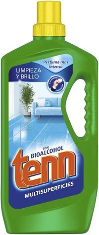 Tenn Multiusos Professional - Limpiador líquido con bioalcohol para todo tipo de superficies - Limpieza profunda y brillo duradero - con bioalcohol - 1,3 Litros