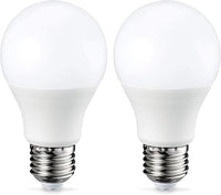Amazon Basics E27 LED Lampe, 9W (ersetzt 60W), warmBlanco, dimmbar - 2er-Pack