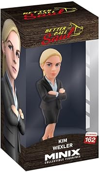 MINIX Collectible Figurines, Figura de colección 12cm, Better Call Saul, Kim Wexler, Coleccionables para Exhibición, Idea de Regalo, Juguetes para Niños Y Adultos, Fans De TV (MN17324)