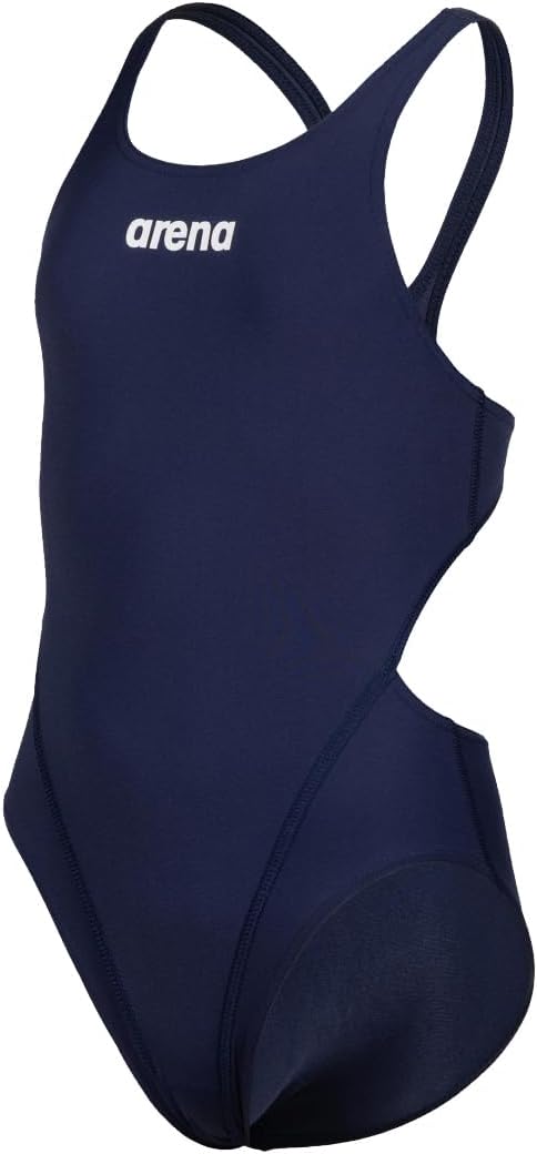 Arena Girl'S Team Swimsuit Swim Tech Solid Traje de baño de una Pieza Niñas (Pack de 1)