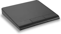 Perixx PERIPAD-706 Wireless Slim Touchpad, Multi-Device Bluetooth y 2.4G RF, USB-C Recargable, tamaño Grande 13,5 x 11,6 x 1,4 cm, Negro