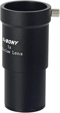 Thumbnail for Svbony Barlowlinse 5X, 1,25 Zoll Metall Barlow Full Multi Coated Teleskop Okular Zubehör für Planetenbeobachtung und Astrofotografie