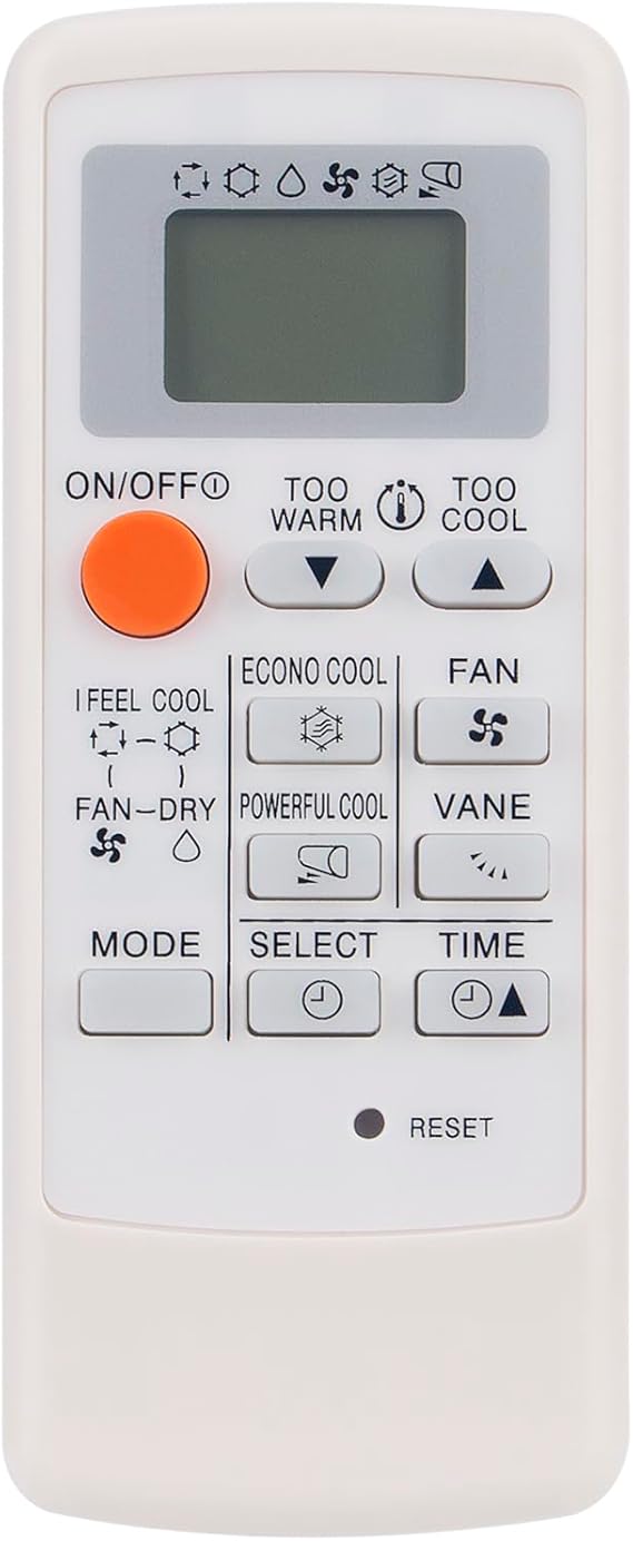 ALLIMITY Mando Aire Acondicionado fit for Mitsubishi AC MSZ-HC35VA MUZ-HJ25VA MUZ-HJ35VA MUZ-HC50VA MSZ-HJ22VA MSZ-HJ25VA MSZ-HJ35VA MUZ-HA35VA MSZ-HC22VA MSZ-HC25VA