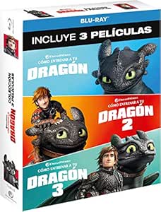 Pack 1 - 3: Cómo Entrenar A Tu Dragón [Blu-ray]