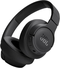 JBL Auriculares Tune 720 BT, inálambricos por Bluetooth, 76 horas de reproducción con JBL Pure Bass, plegables, negro
