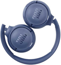 JBL Tune 510 BT Auriculares inalámbricos on-ear con tecnología Bluetooth, ligeros, cómodos y plegables, hasta 40h de batería, Siri y Asistente de Google, con conexión multipunto, azul